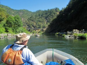 Entering the Wild and Scenic section of the Rogue River