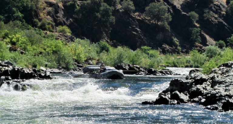 Entering Grave Creek Rapid