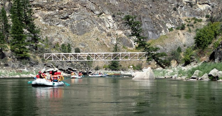 help people identify Big Creek Bridge on the Middle Fork of the Salmon River