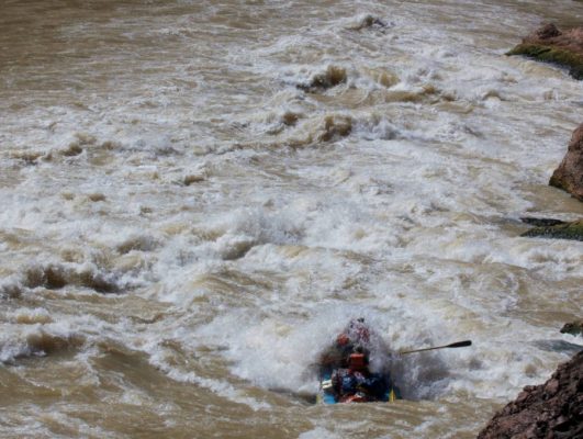 Grand Canyon Rafting through Lava Falls Rapid